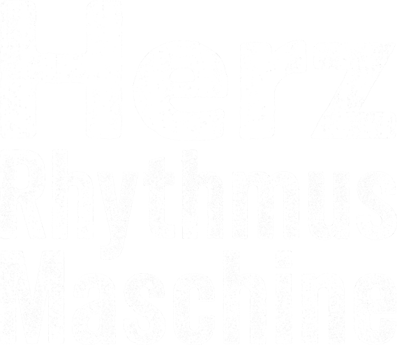 Logo Herz Rhythmus Maschine